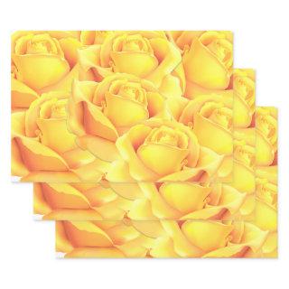 Beautiful Yellow Rose  Sheets