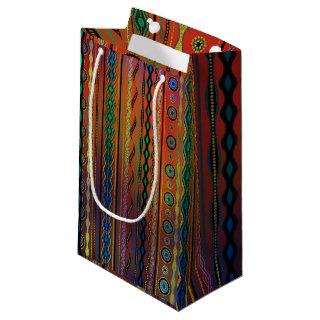 Beautuful Translucent Tribal Pattern Small Gift Bag