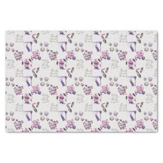 Beauty Comes From The Inside Pattern Tissue Paper