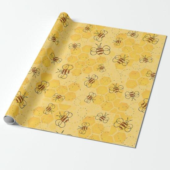 Bee Buzzing Honey Bees Cute