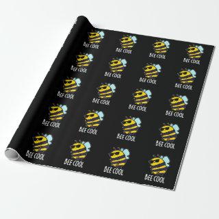 Bee Cool Funny Insect Bee Pun Dark BG
