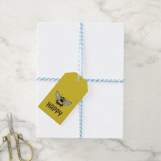 Bee Happy  Gift Tags