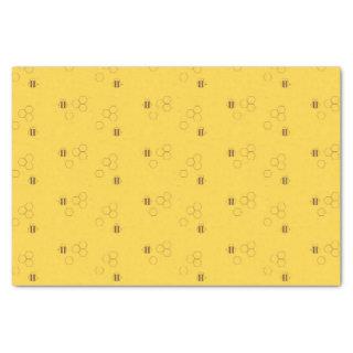 Bee Honeycomb Pattern Tissue Paper