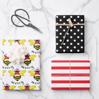 Bee Merry Christmas  Sheets