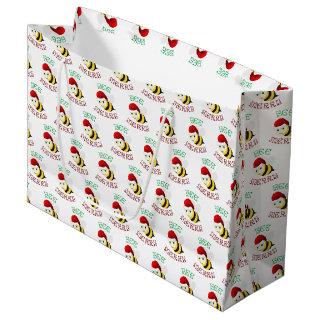 Bee Merry Large Gift Bag