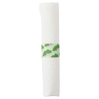 Beef and Broccoli Chinese Takeaway Takeout Food Napkin Bands