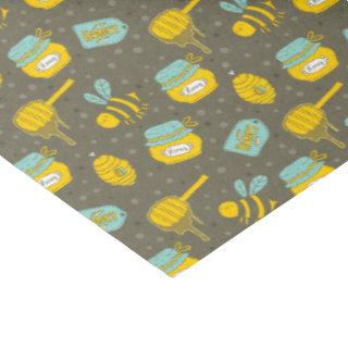 Beehive Honey Spoon Tissue Paper