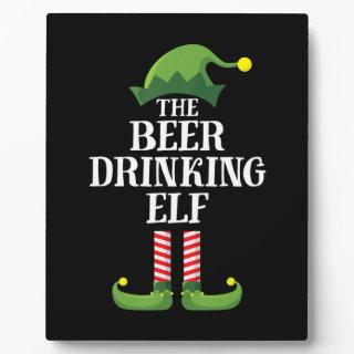 Beer Drinking Christmas Birthday Plaque