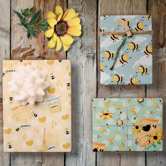 Bees and Honey Cute  Sheets Set of 3