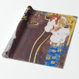 Beethoven Frieze(detail), Gustav Klimt