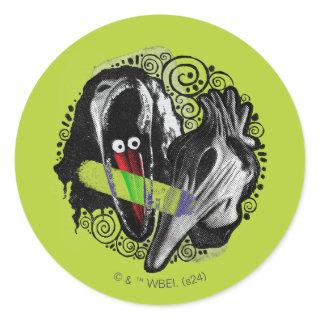 Beetlejuice | Adam & Barbara Scary Classic Round Sticker