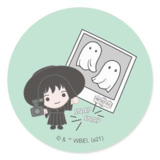 Beetlejuice | Chibi Lydia Ghost Photography Classic Round Sticker
