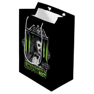Beetlejuice | "Ghost With The Most" Portrait Medium Gift Bag