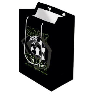 Beetlejuice | Say It 3 Times Medium Gift Bag