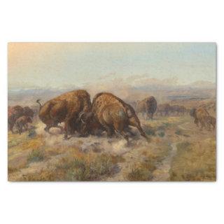 Before the White Man Came, 1903 by Charles Russell Tissue Paper