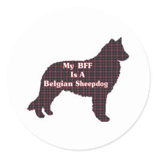 Belgian Sheepdog BFF Sticker