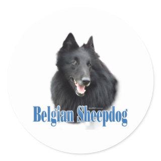Belgian Sheepdog Name - Sticker