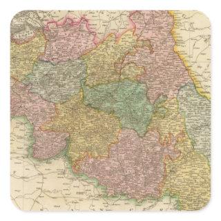 Belgium Square Sticker