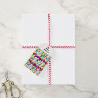 Believe Christmas Snowman Gift Tags