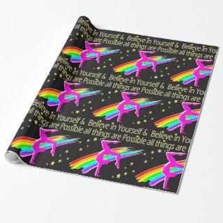 BELIEVE IN YOURSELF GYMNASTICS DESIGN