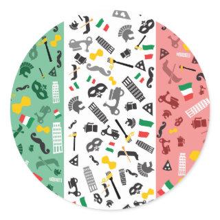 Bella Italia Classic Round Sticker