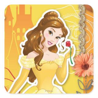 Belle - Inspirational Square Sticker