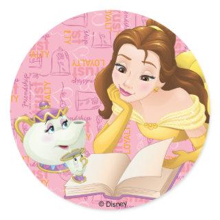 Belle | Loyalty is Royalty Classic Round Sticker