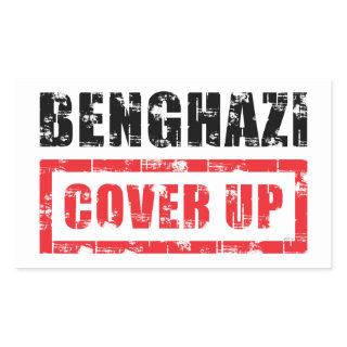 Benghazi Cover Up Rectangular Sticker