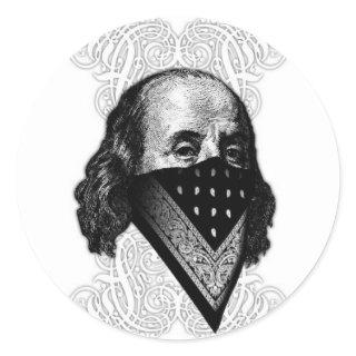 Benjamin Franklin Sticker