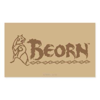 BEORN™ Bear Name Rectangular Sticker