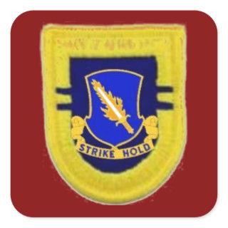 Beret Flash/DUI 2/504th Infantry Stickers
