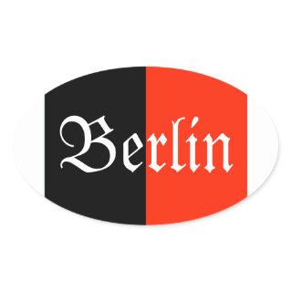 Berlin Army of Occupation Medal Oval Sticker