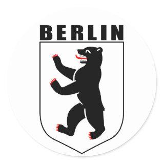 Berlin (coat of arms) classic round sticker