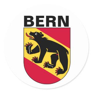 Bern coat of arms, SWITZERLAND  Classic Round Sticker