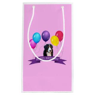 Bernese Mountain Dog Happy Birthday gift Bag