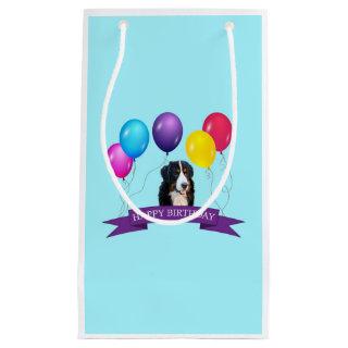Bernese Mountain Dog Happy Birthday Gift Bag