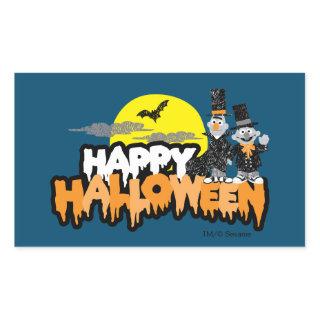 Bert and Ernie | Happy Halloween Rectangular Sticker