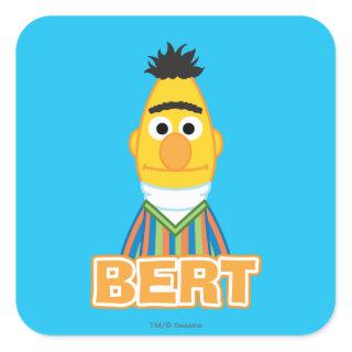 Bert Classic Style Square Sticker