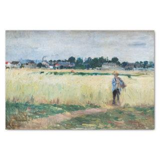 Berthe Morisot - In the Wheatfield at Gennevillier Tissue Paper