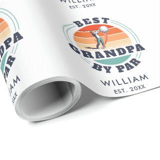 Best Grandpa Retired Golfing Dad Retro Custom