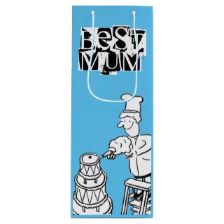Best Mum Cake Maker Decorating Giant Cake Wine Gift Bag
