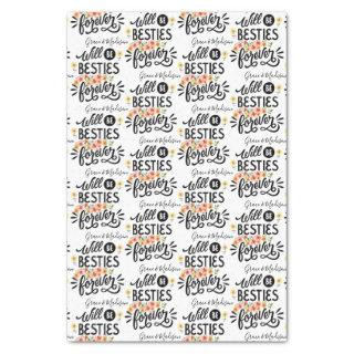 Besties for Life BFF Friends Forever Gift Tissue Paper