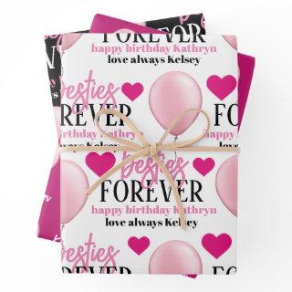 Besties Forever Personalized  Sheets