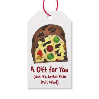 Better than Fruit Cake Christmas Holiday Slice Gift Tags