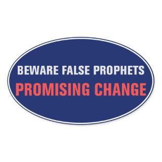 Beware False Prophets ... Sticker