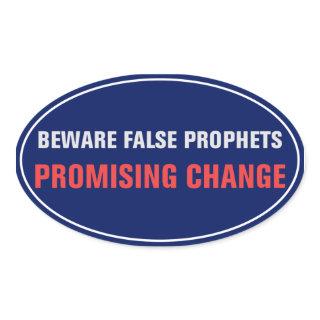 Beware False Prophets ... Sticker