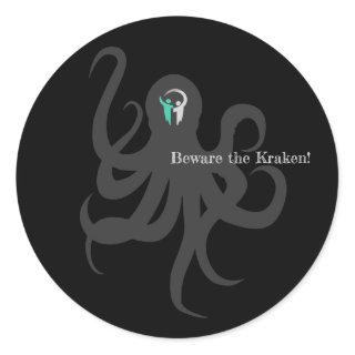 Beware the Kraken Sticker