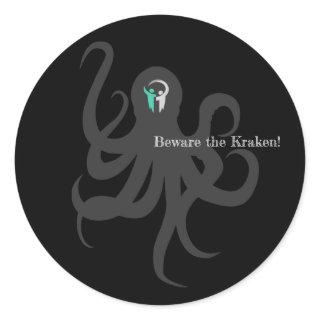 Beware the Kraken Sticker