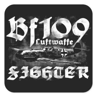 Bf 109 Square Sticker