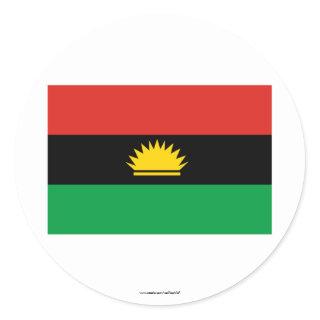 Biafra Flag (1967-1970) Classic Round Sticker